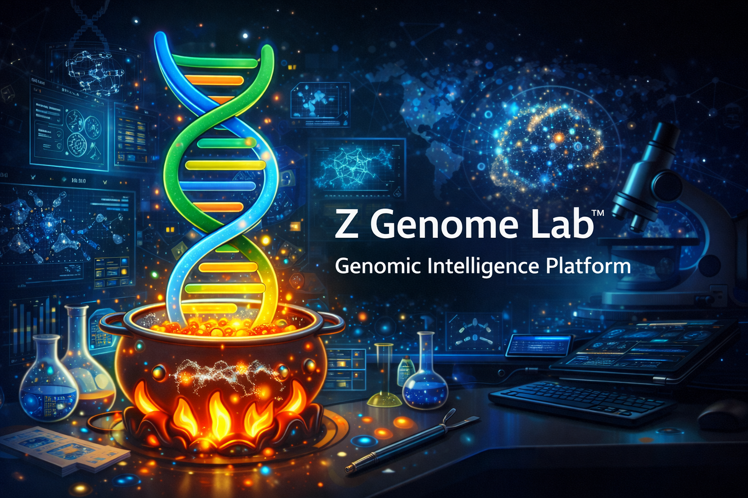 Z Genome Lab – Genomic Intelligence Platform